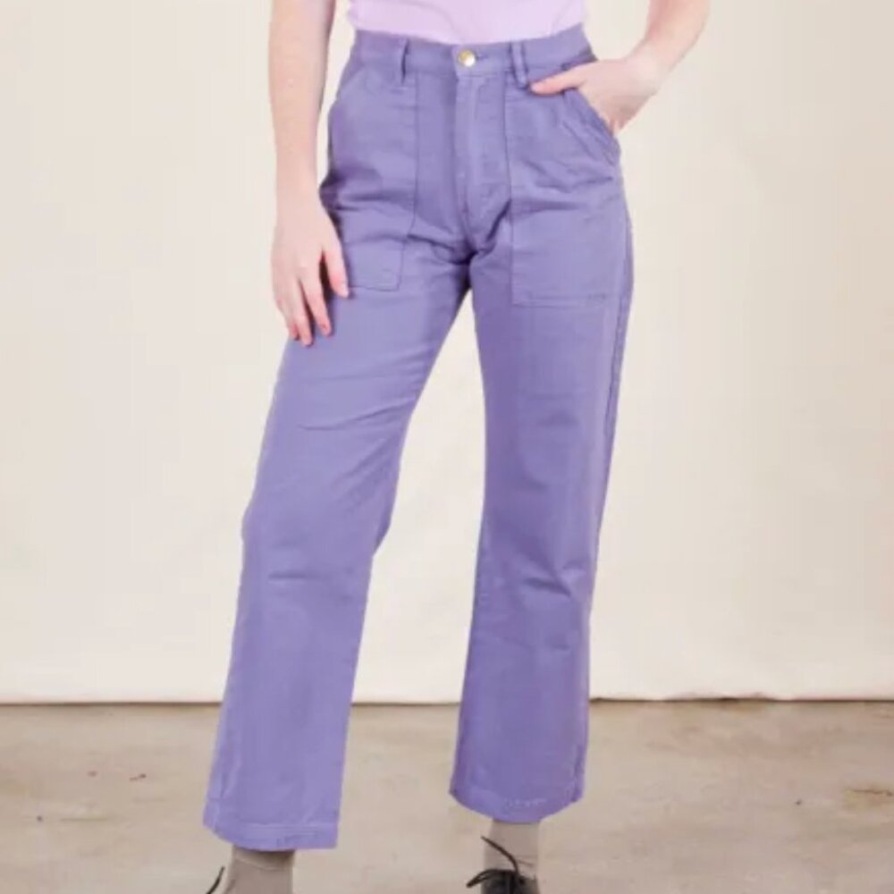 Big Bud Press Work Pants, Lilac, M - NEW!